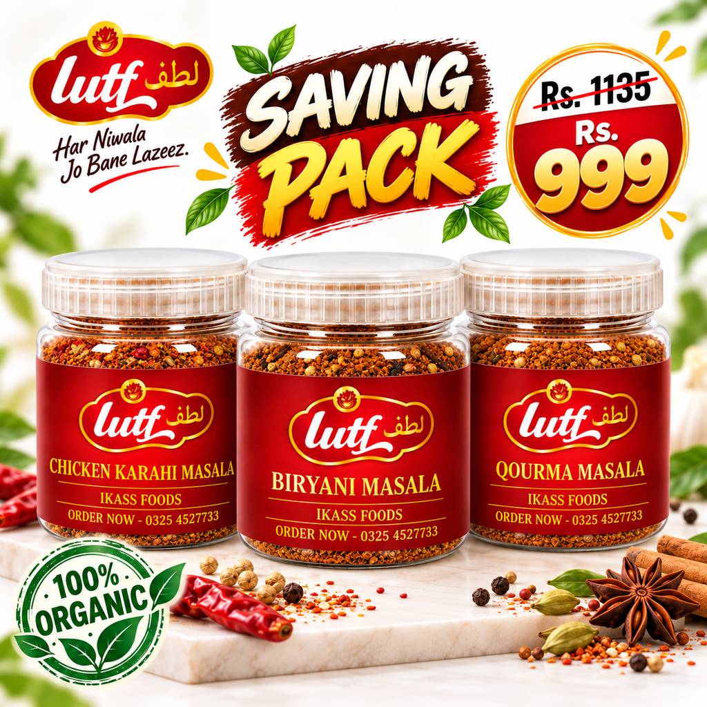 Bundle of 3 Saving Pack